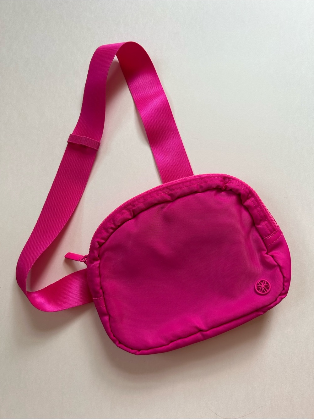 Gaiam Hot Pink Crossbody Sling Bag